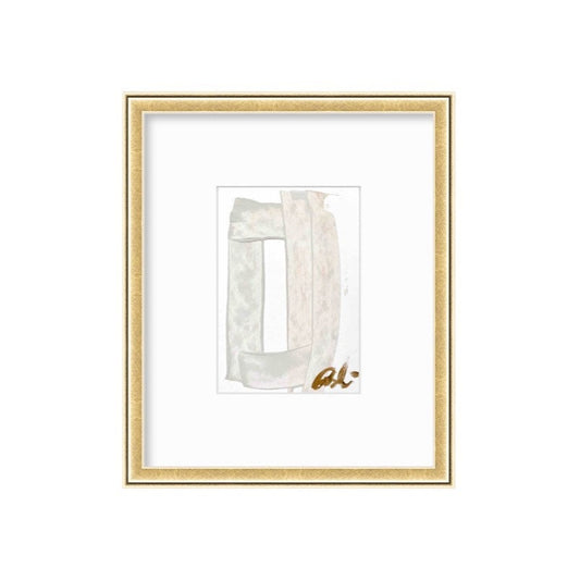 Abstract Watercolor Painting, Set of 2, 6x8, Mat Size 11x14 or 16x20, Original Wall Art, Pink, White, Neutral, Pastel, Minimalist Artwork