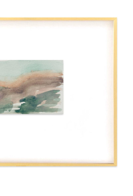 Framed Artwork, Abstract Watercolor on Canvas, Neutral Artwork, Minimalist, Home Decor, Abstract Wall Art, Modern Home Decor