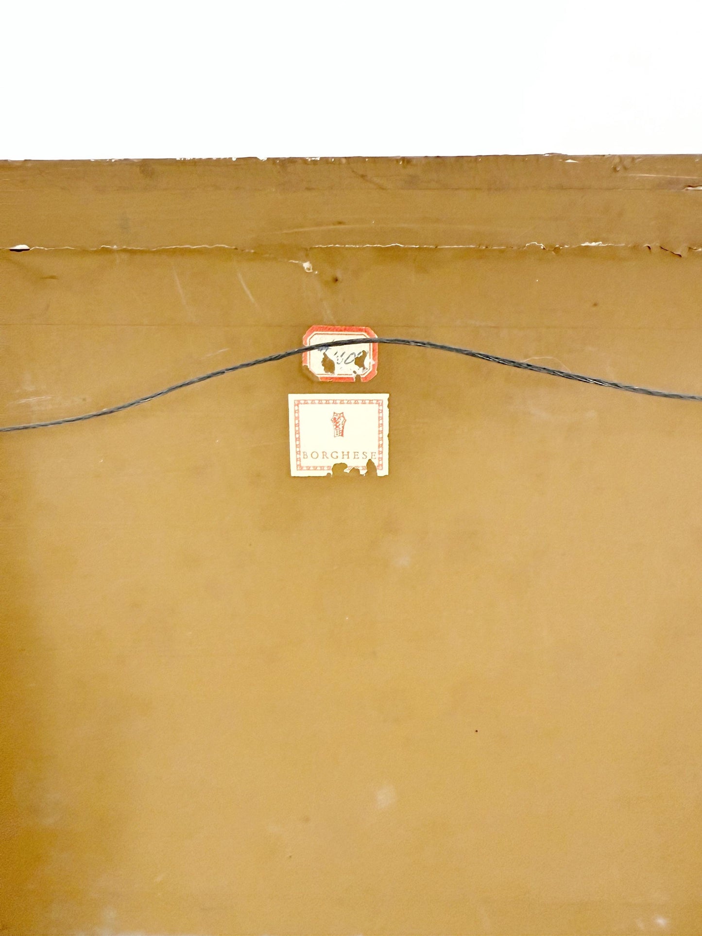 Vintage Framed New Orleans Landscape Print. Silver and Gold-leafed frame measures 8x10.