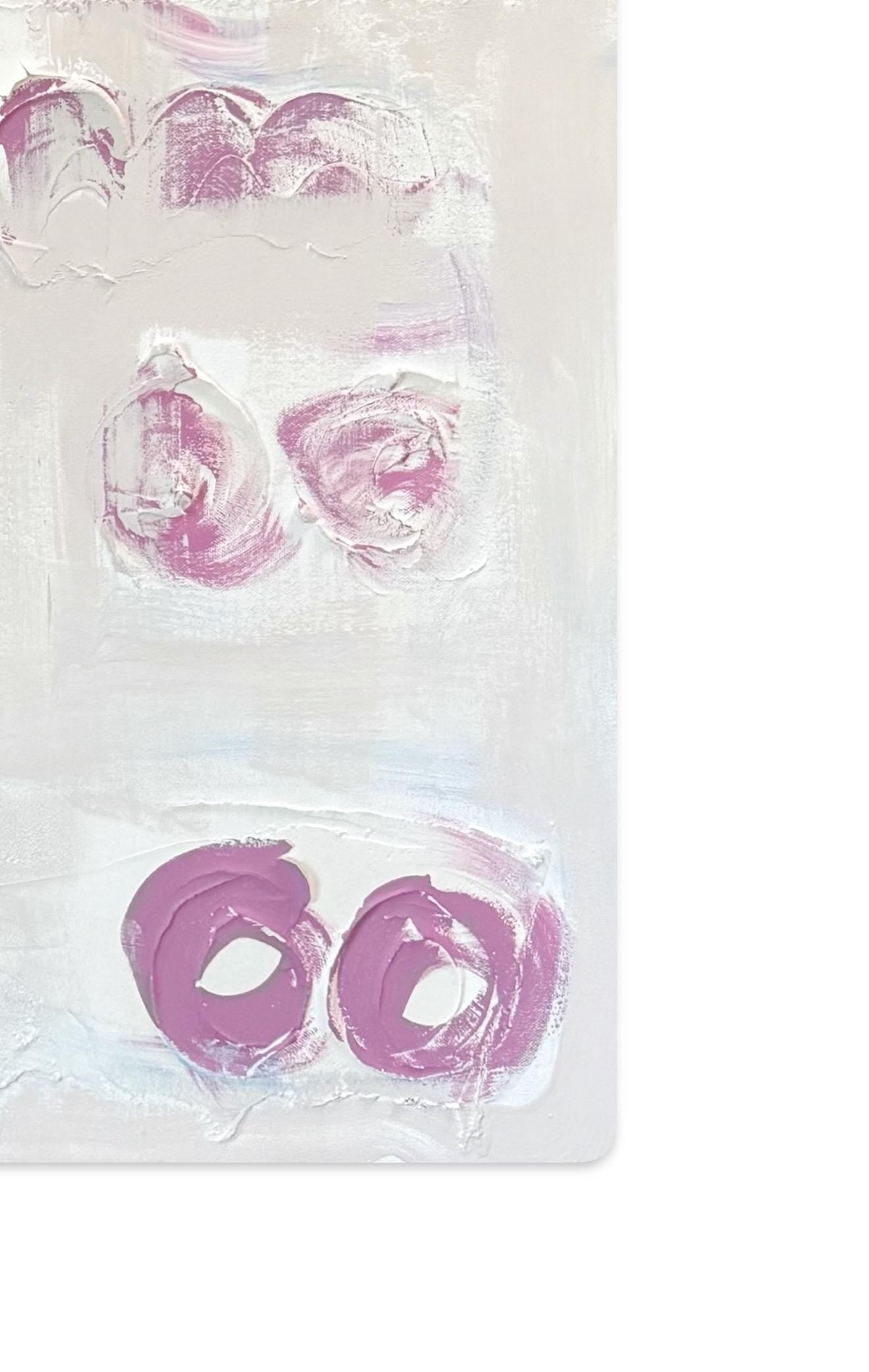 Original Abstract Mixed Media Painting on canvas, Size 36”x36”, White Abstract Painting, Texture Painting on Stretched Canvas