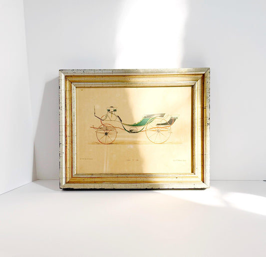 Framed Vintage Bicycle Print