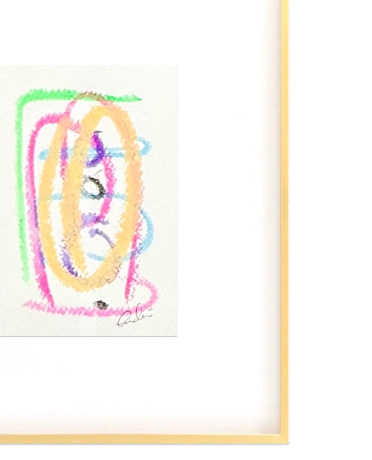 Original Abstract Mixed Media Paintings, Set of 3, Abstract Art, Neutral Artwork, Pink Art, Green, Blue, Neon Abstract Paintings