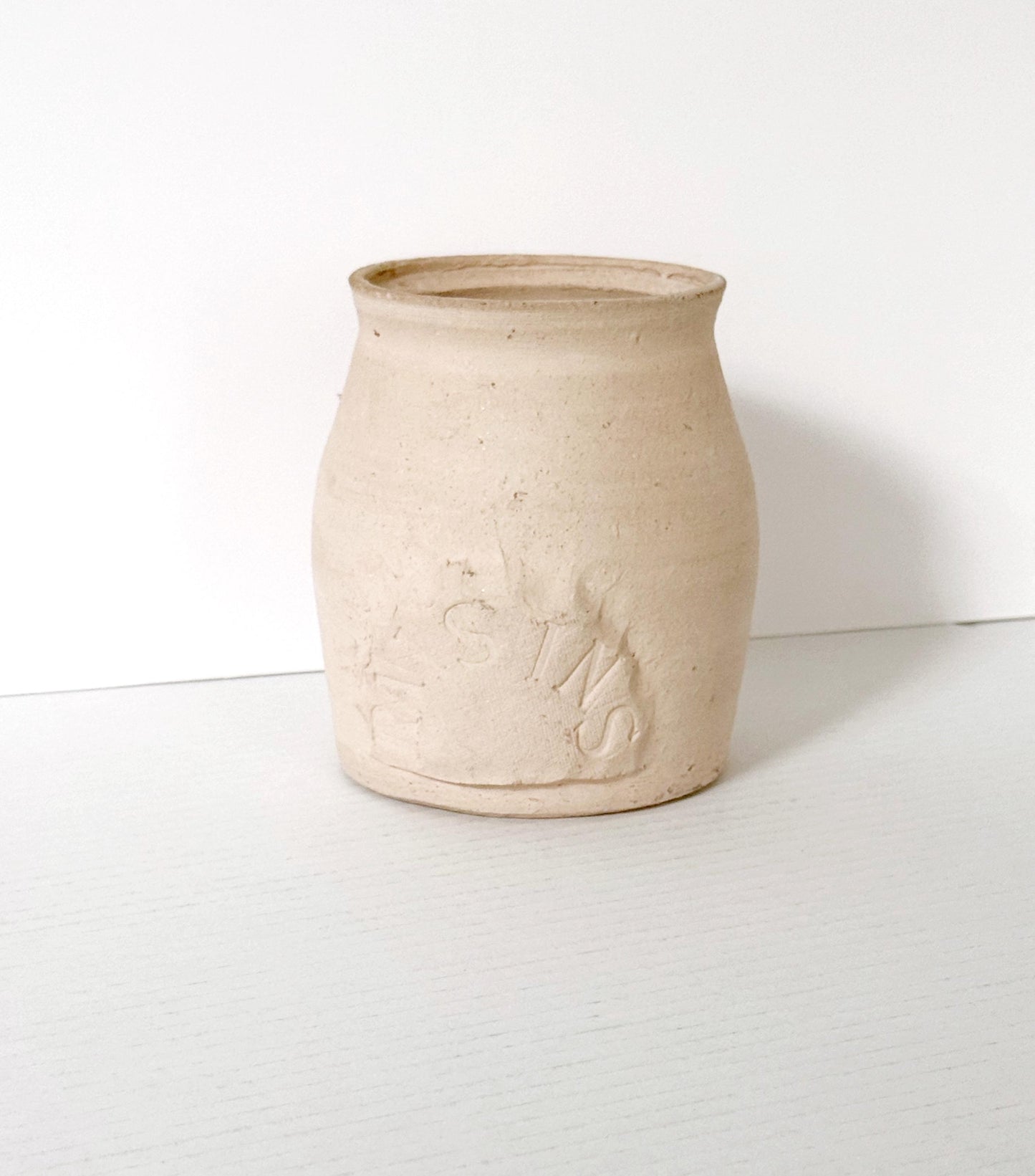 Handmade Pottery Utensil Crock