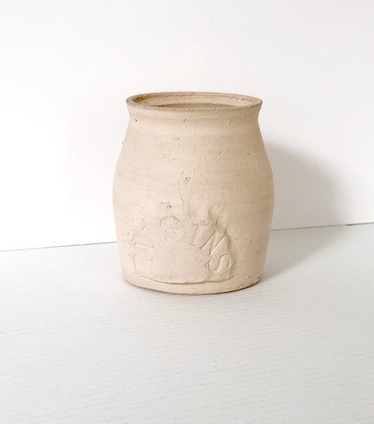 Handmade Pottery Utensil Crock