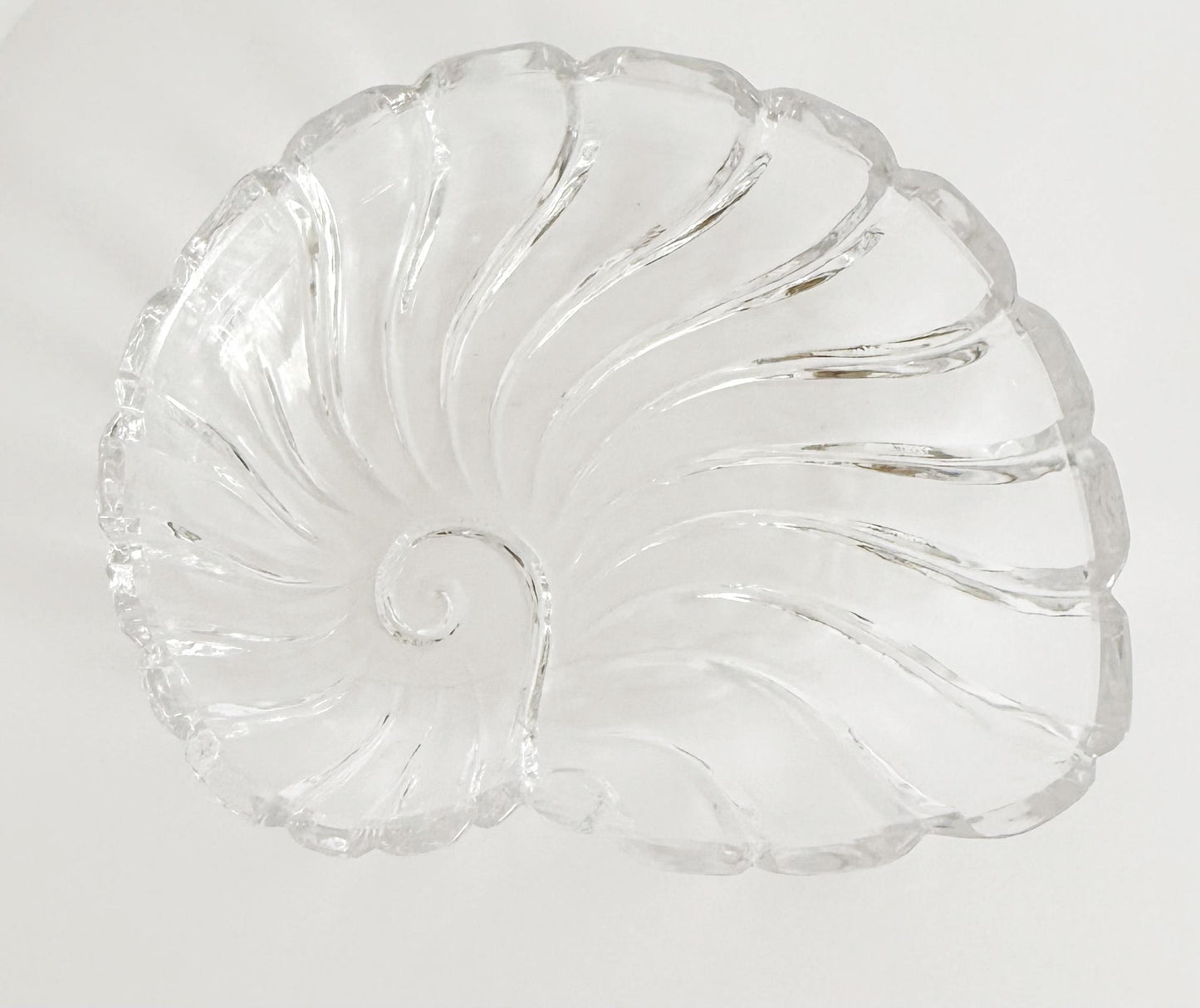 Crystal Seashell Shaped Class Candy Dish