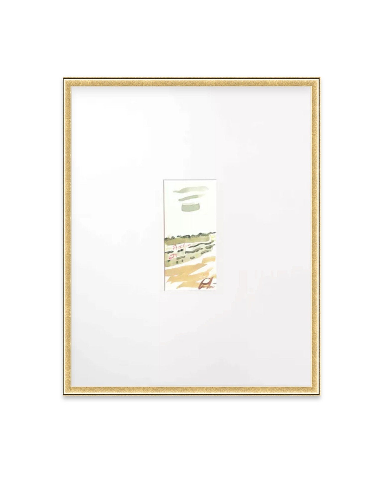 Original Abstract Landscape Painting, Abstract Art, Mixed Media, Neutral Painting, Original Artwork