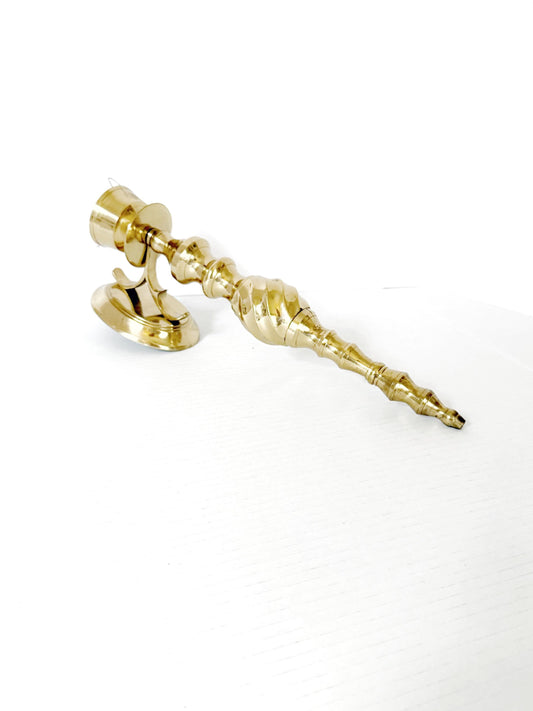 Vintage Brass Sconce Candestick Holder