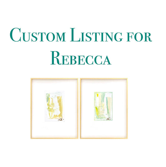 Custom Listing for Rebecca