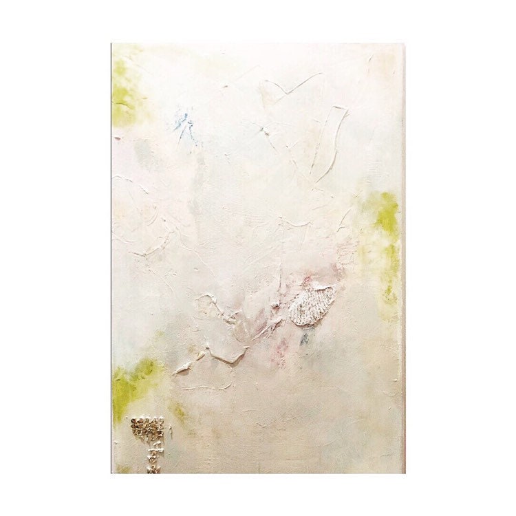 Custom Large Canvas Artwork, Mixed Media Painting, Original Painting, Custom Color Options, Set of 2 (24" x 36") Interior Designer Art