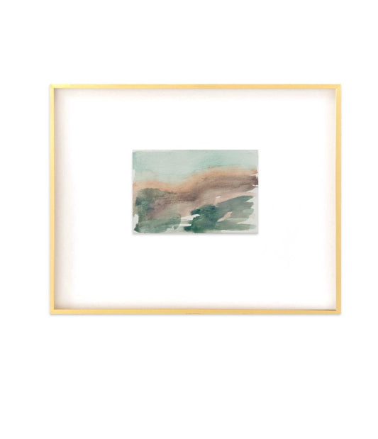 Framed Artwork, Abstract Watercolor on Canvas, Neutral Artwork, Minimalist, Home Decor, Abstract Wall Art, Modern Home Decor