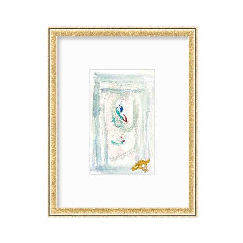 Original Abstract Artwork, Set of 4, Mixed Media, 5" x 7", Original Artwork, Pink Art, Blue Art, Neutral Artwork, Pastel Wall Decor