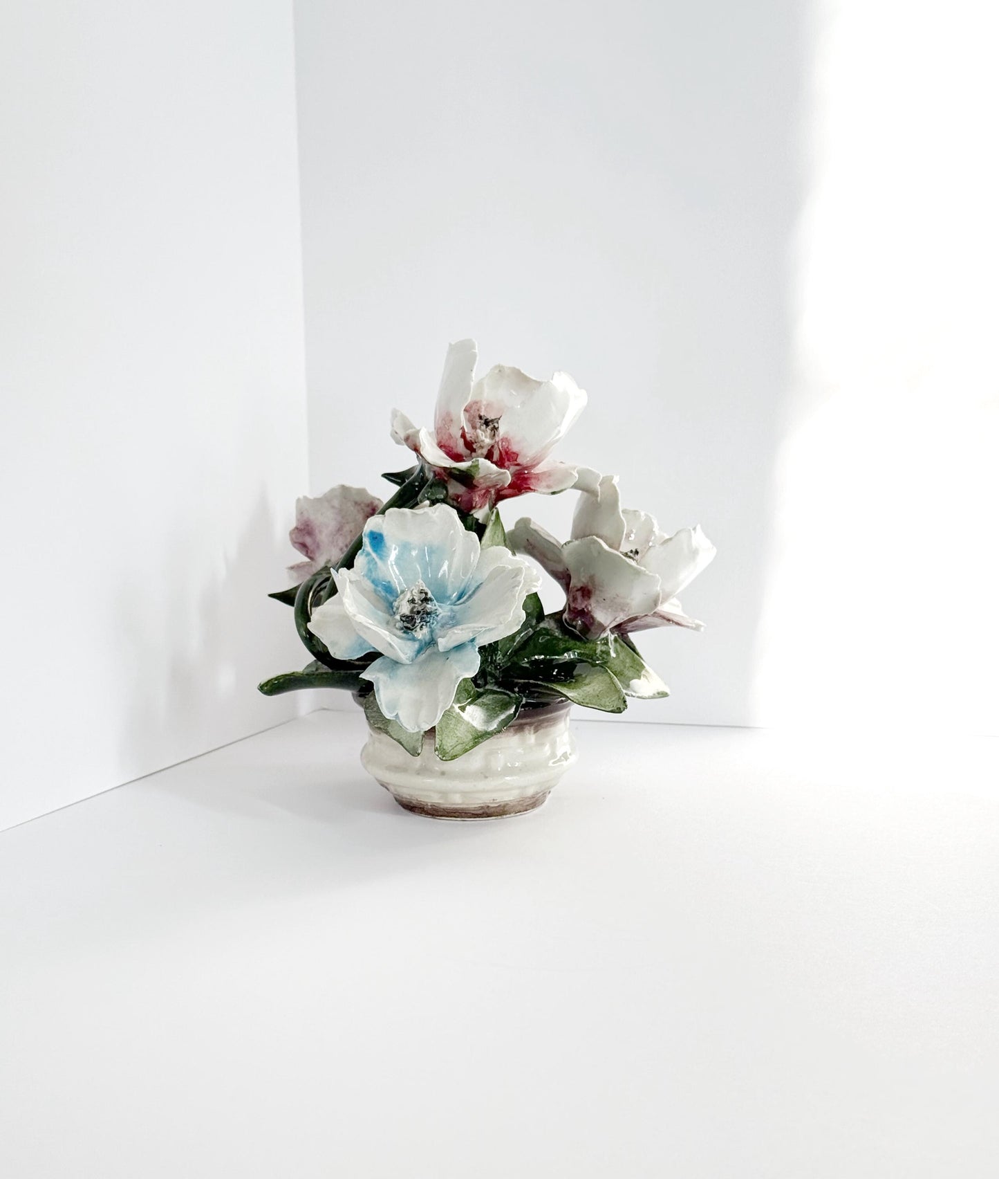 Porcelain Floral Sculpture