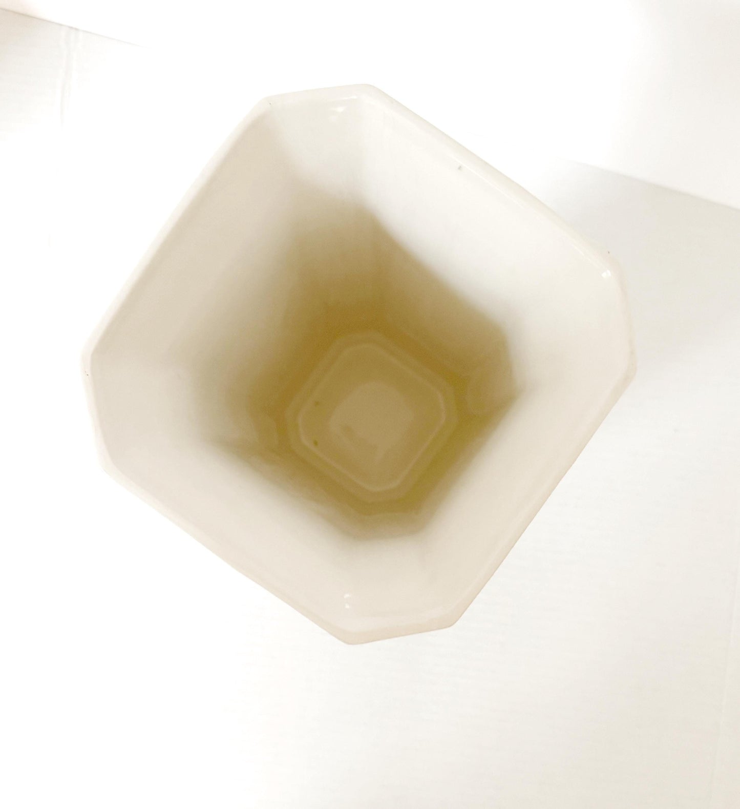 Floral Handpainted Italian Porcelain Vase