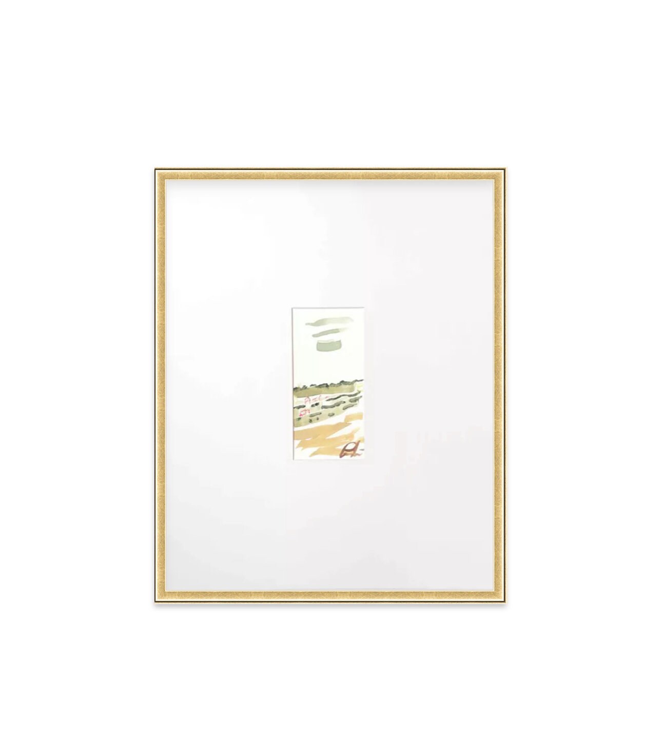 Original Abstract Landscape Painting, Abstract Art, Mixed Media, Neutral Painting, Original Artwork