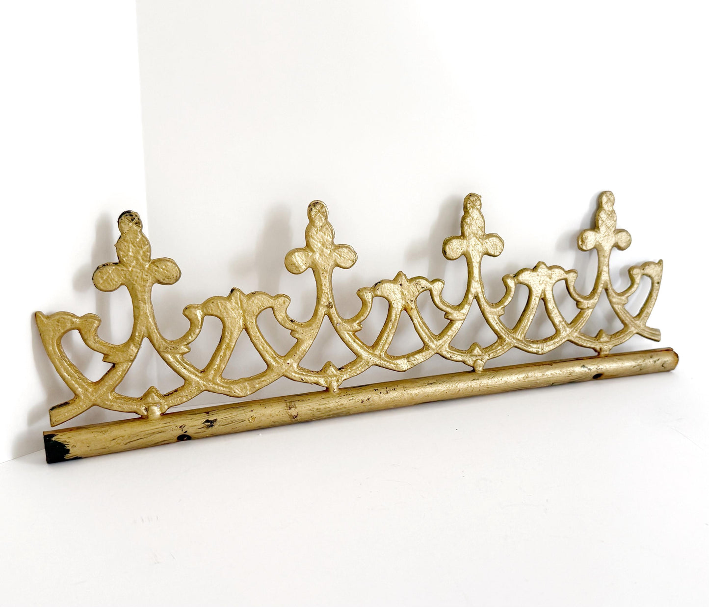Gold Metal Architectural Decorative Piece