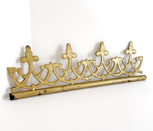Gold Metal Architectural Decorative Piece