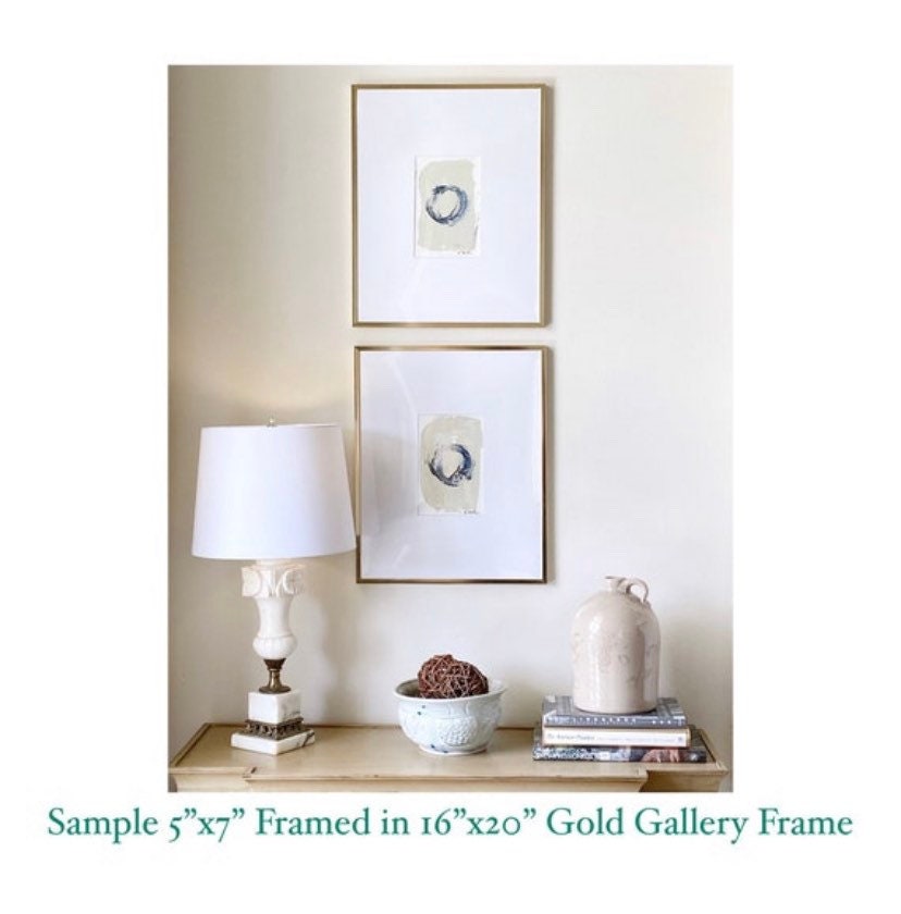 Original Abstract Artwork, Set of 4, Mixed Media, 5" x 7", Original Artwork, Pink Art, Blue Art, Neutral Artwork, Pastel Wall Decor